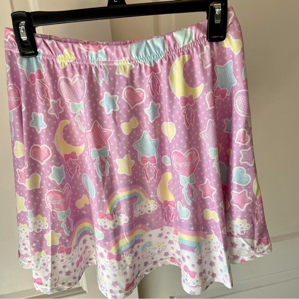 Pastel Patterned Kawaii Skirt